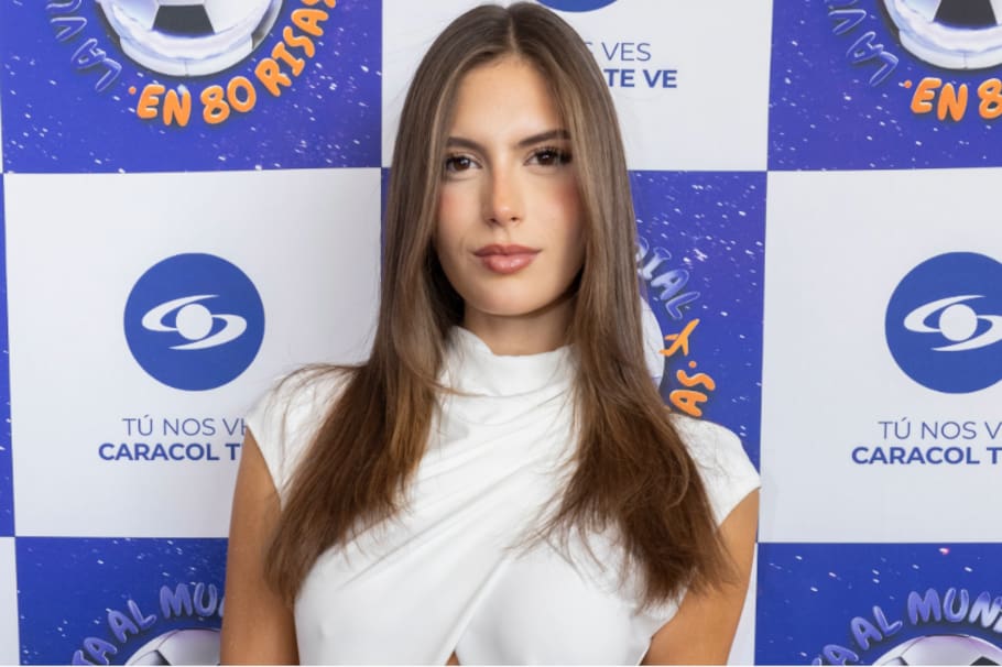 Sofía Osío Luna, modelo y presentadora de Caracol Televisión.