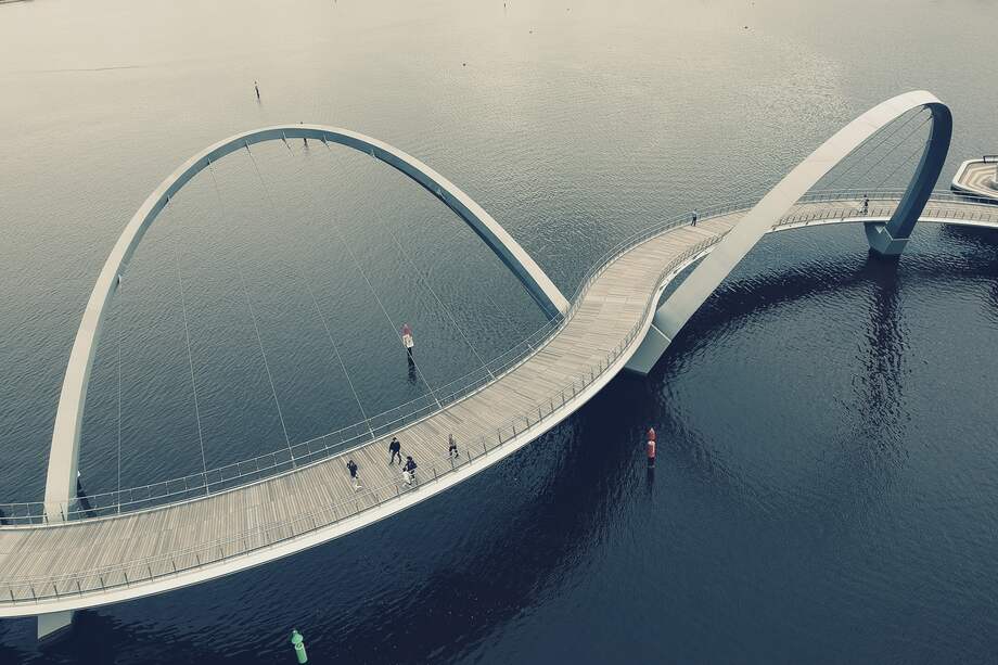 Perth, en la costa oeste de Australia.