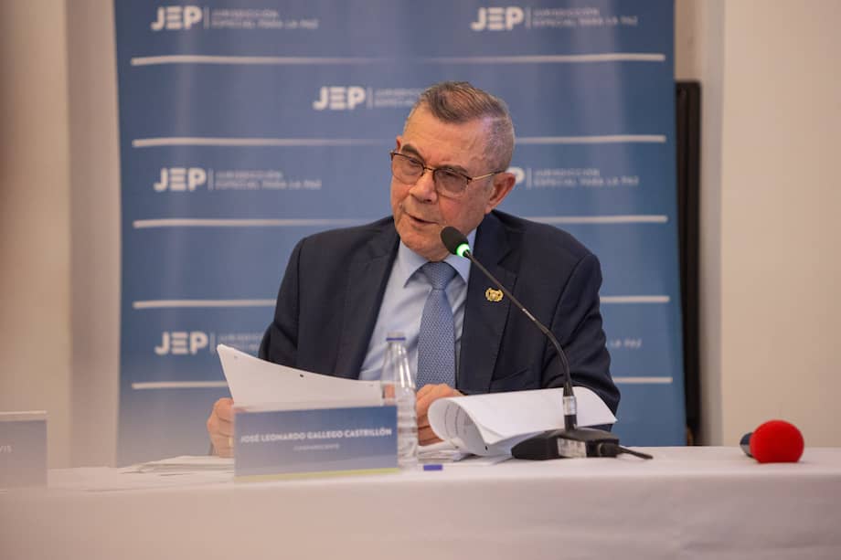 El general en retiro de la Policía, Leonardo Gallego Castrillón, negó cualquier responsabilidad en el caso de Bedoya.