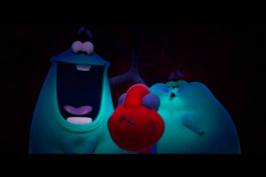 Cabeza o corazón, corto de Disney.