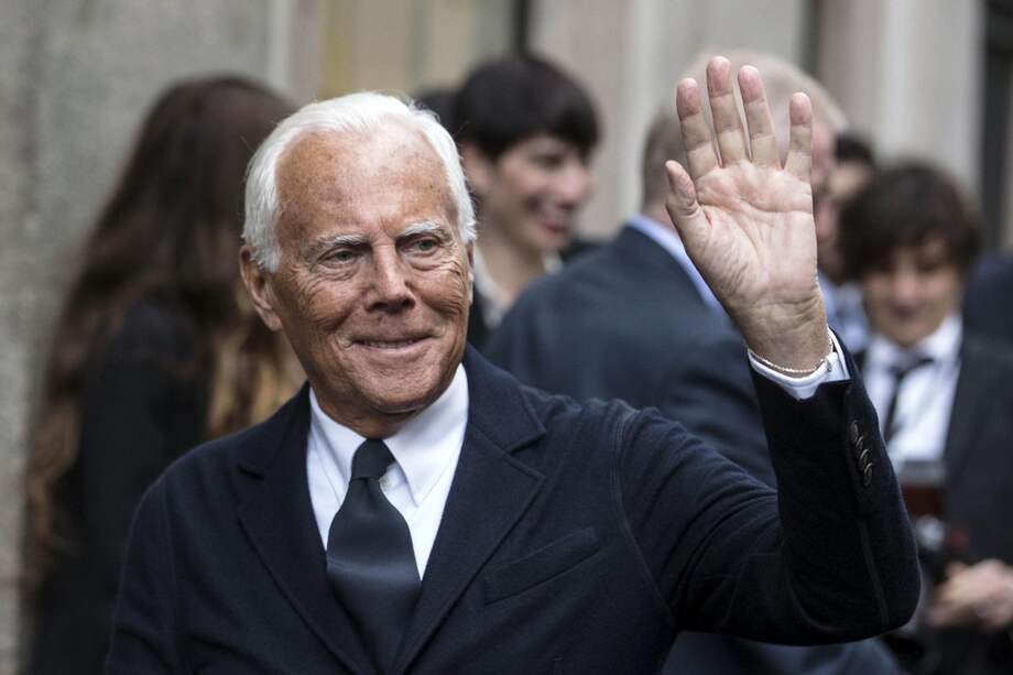 Giorgio Armani. /EFE/EPA/Massimo Percossi