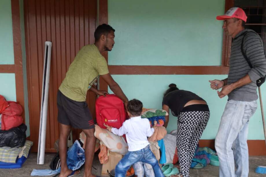 Los casos de desalojo a migrantes por invasión al espacio público es una tendencia en casi todas las ciudades del país. / Médicos sin Fronteras.