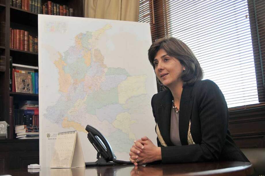 La canciller colombiana, María Ángela Holguín, revisará las recomendaciones de Volterra Fietta. / Archivo
