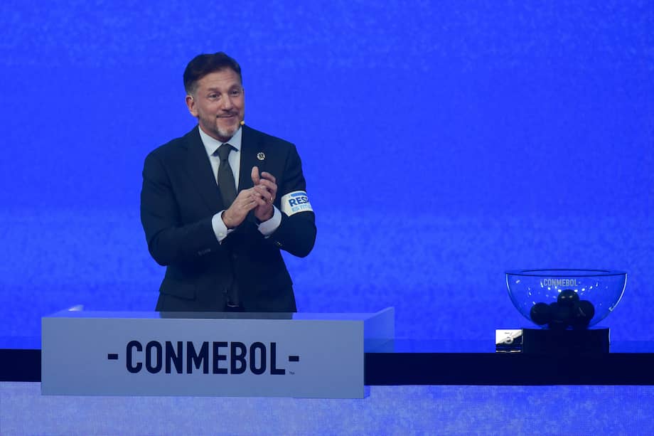 Alejandro Domínguez, presidente de la Conmebol.