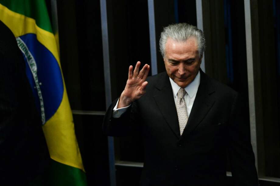 Temer promete que escándalo de corrupción no paralizará a Brasil