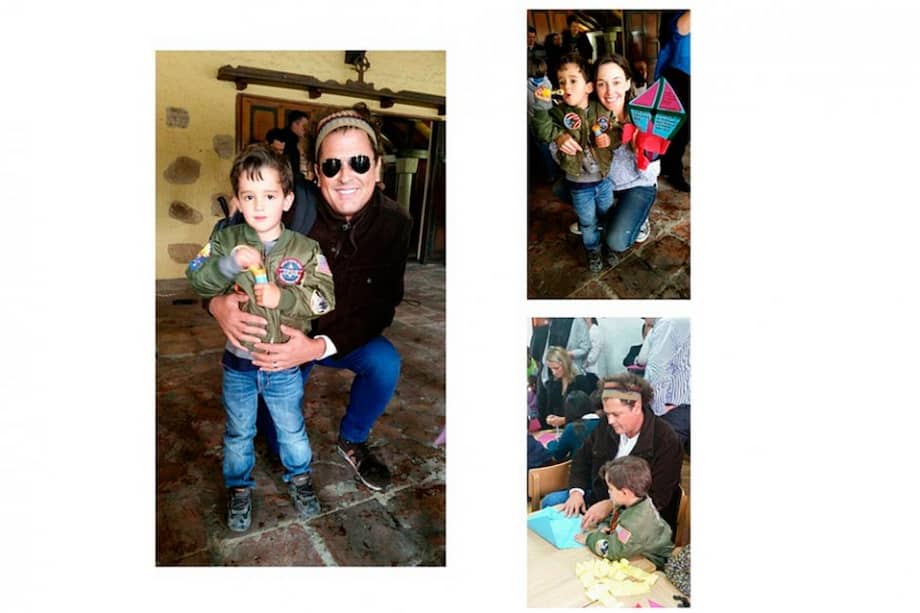 Carlos Vives comparte con sus fans el primer día de colegio de su hijo