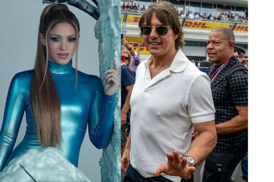 Shakira y Tom Cruise llamaron la atención por asistir juntos, con los hijos de la colombiana, a las carreras de Fórmula 1 en Miami y compartir el mismo palco.