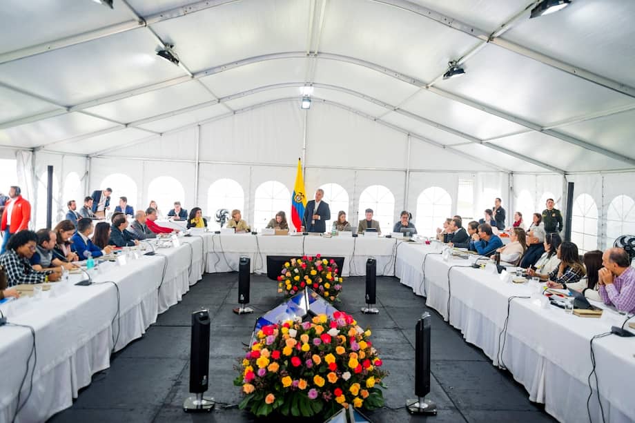 La reunión tuvo lugar en Hato Grande. / Presidencia