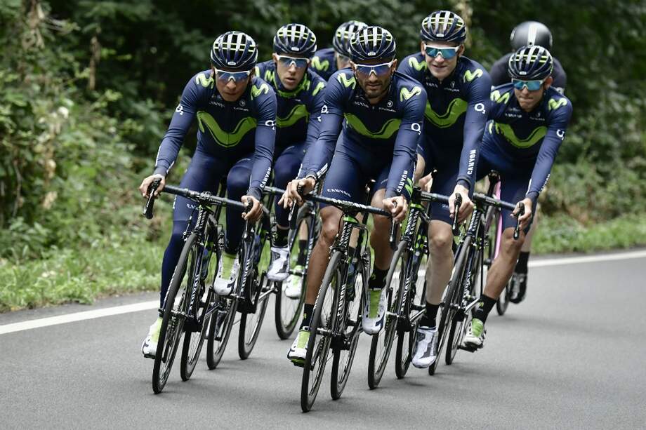 Carlos Betancur será el otro colombiano que estará con el Movistar. / AFP