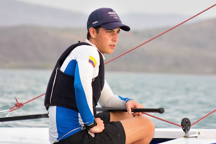 Simón Gómez, referente nacional en la vela.