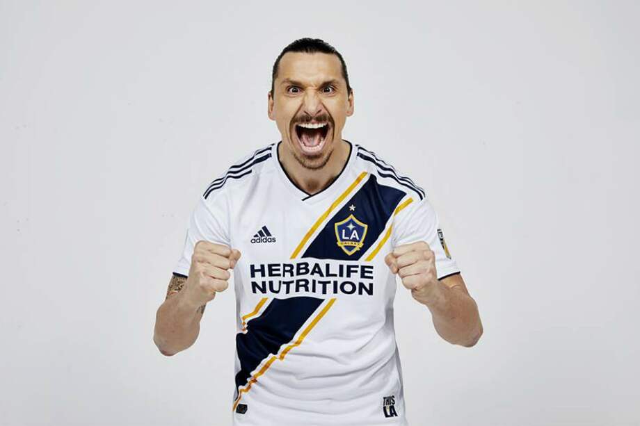 Zlatan Ibrahimovic, delantero de Los Ángeles Galaxy.