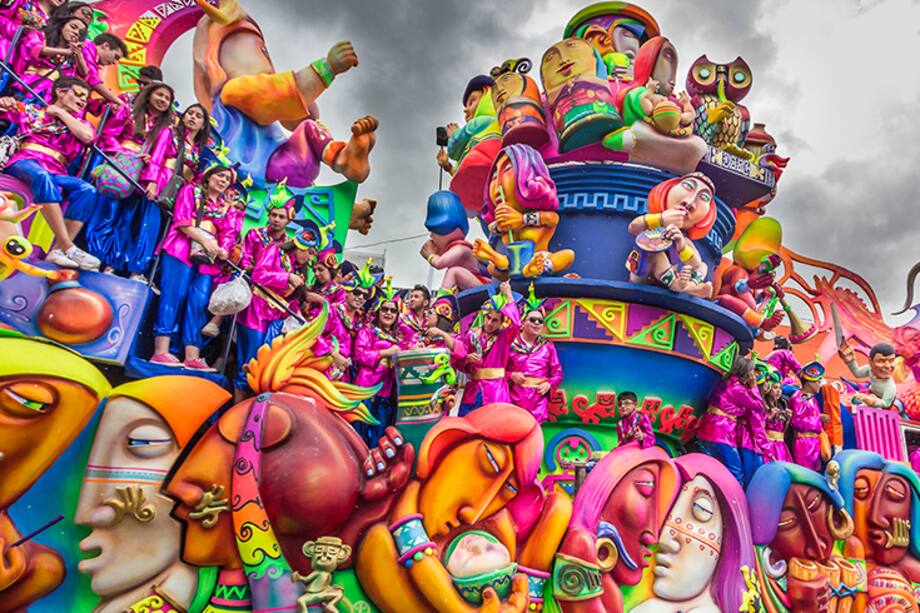Arrancó el Carnaval de negros y blancos de Pasto