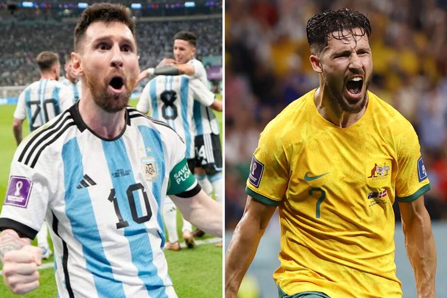 Argentina y Australia cerrarán el primer día de octavos de final en el Mundial.