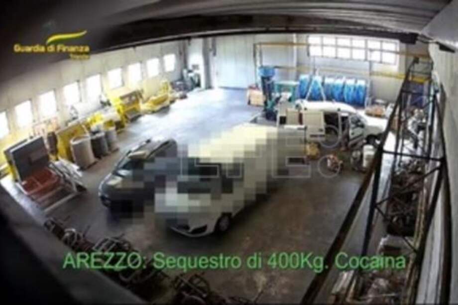 Imagen del operativo facilitada por la guardia de finanzas de Italia. EFE