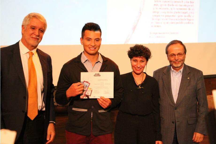 La ceremonia de premiación se llevó a cabo en la Biblioteca Pública Virgilio Barco, el pasado 6 de diciembre. / Cortesía