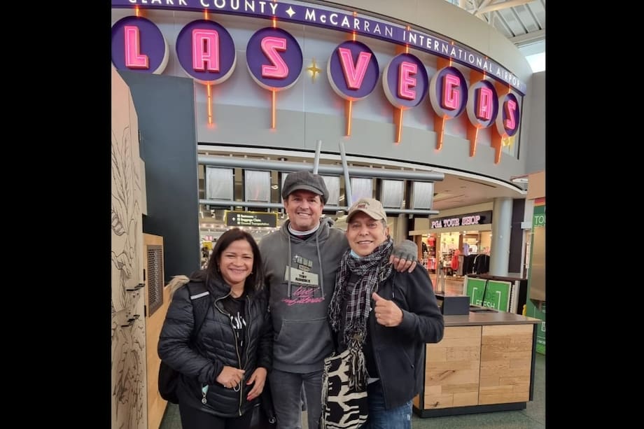 Mayté, Carlos Vives y Egidio Cuadrado ya están en Las Vegas.