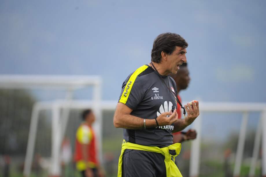Gustavo Costas, técnico de Independiente Santa Fe.