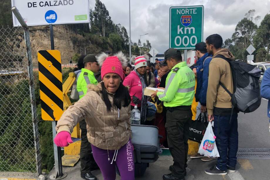 Ecuador impuso el pasado 26 de agosto el requisito de visa a los migrantes venezolanos. / EFE