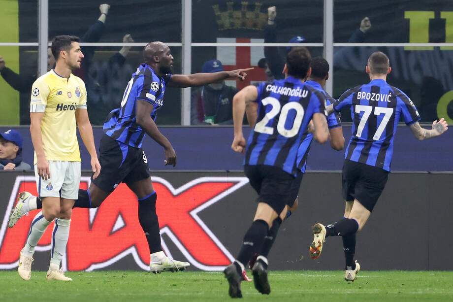 Romelu Lukaku le dio el gol de la victoria a Inter en el minuto 86.