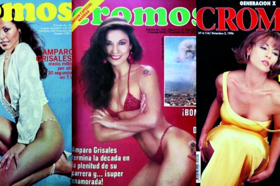 Amparo Grisales, la mujer con más portadas en CROMOS