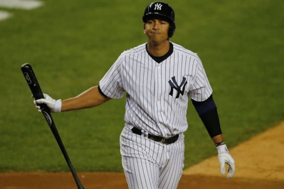 Alex Rodríguez, tercera base de los Yankees Foto: AFP