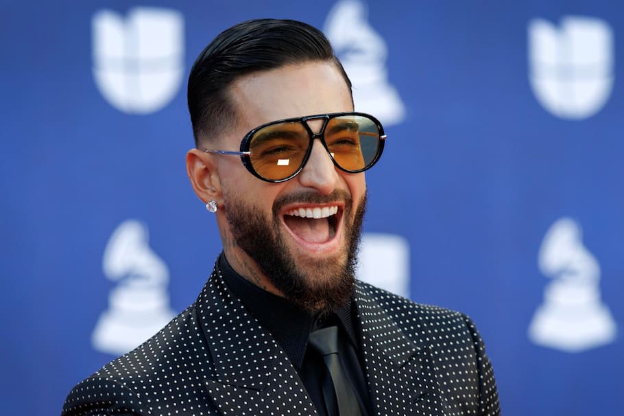 Maluma, cantante colombiano.