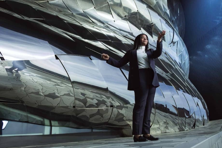 Marcano se convirtió en la primera mujer en la historia reciente en dirigir una orquesta sinfónica en Francia.