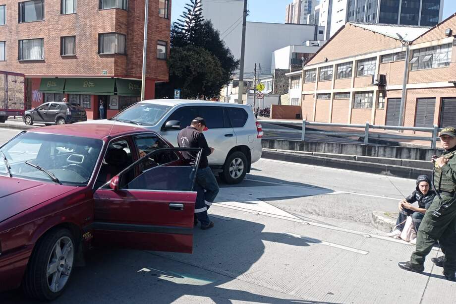Aparentemente, quienes reaccionaron fueron los hombres del esquema de seguridad del Partido Comunes.