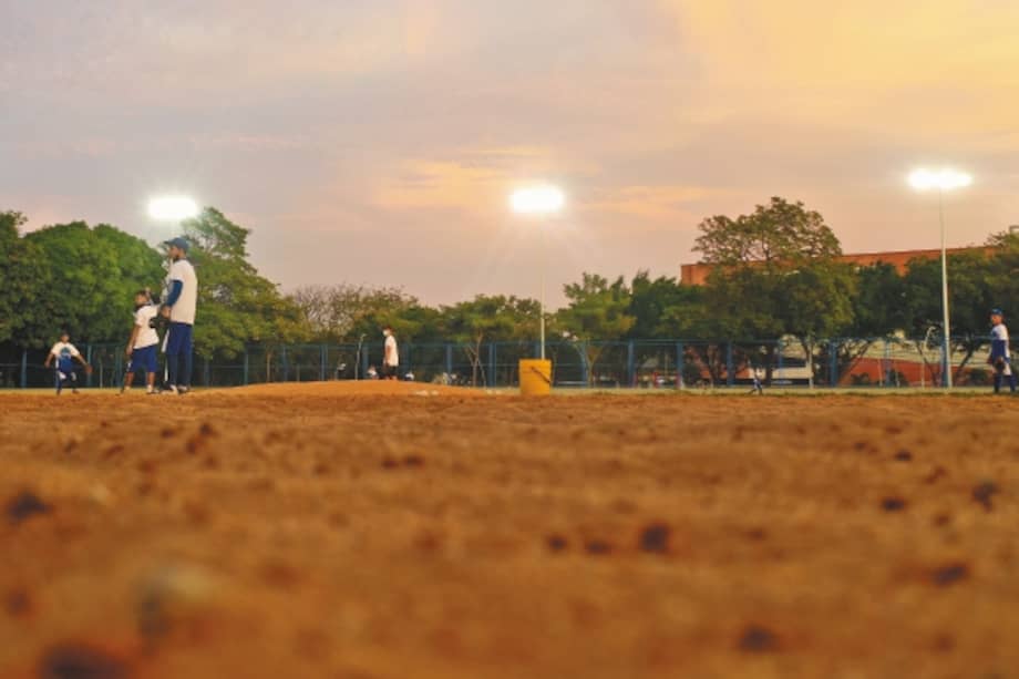 El estadio Rafael Naar, de Turbaco, cuna de beisbolistas // Fotos: Iván Muñoz