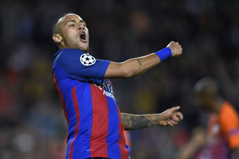 Neymar renovó con Barcelona hasta 2021. Foto: AFP