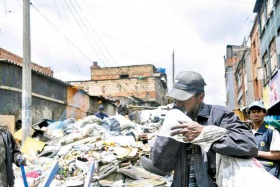 'Ollas' en el centro de Bogotá./El Espectador