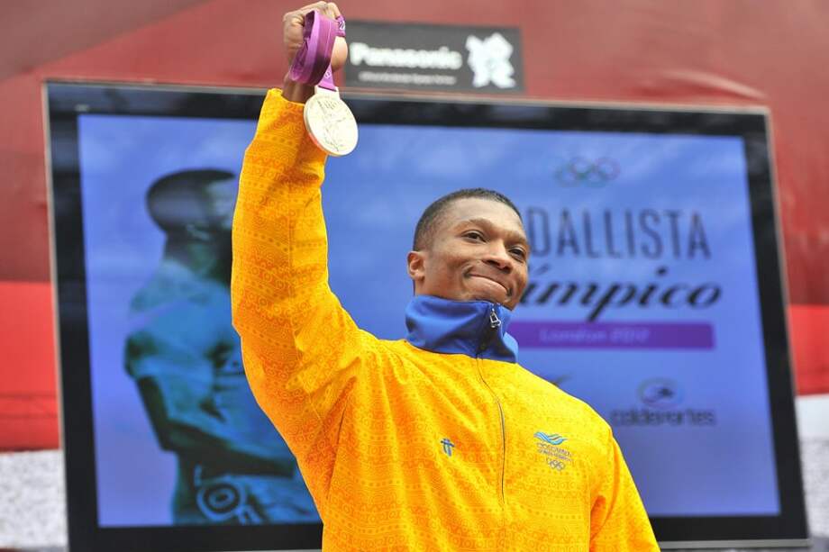 Óscar Figueroa ayer en el Comité Olímpico Colombiano. / David Campuzano