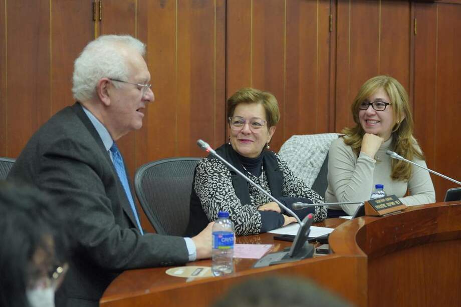 Además de la ministra del Trabajo, Gloria Inés Ramírez, a la jornada asistió el exministro de Hacienda, José Antonio Ocampo.