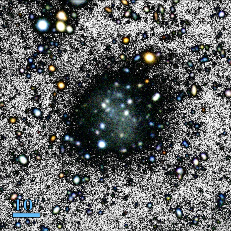 Científicos hallan la que sería la galaxia “casi oscura” más grande reportada hasta ahora