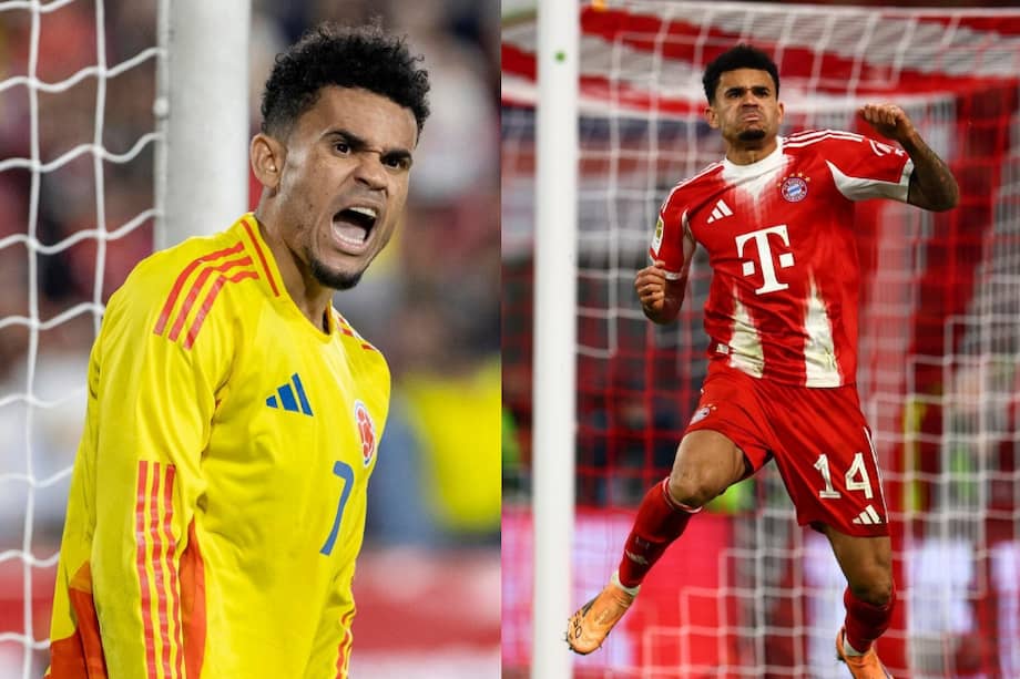 Luis Díaz, figura con la selección de Colombia y Bayern Múnich.