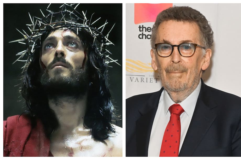 Robert Powell: a la izquierda en 1977 cuando interpretó a Jesús. A la derecha hace un par de años