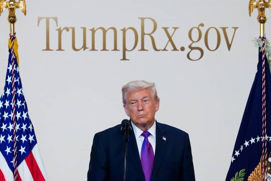 El presidente Donald J. Trump presentó ‘TrumpRx’, un sitio web para comprar medicamentos con receta, en la Casa Blanca.