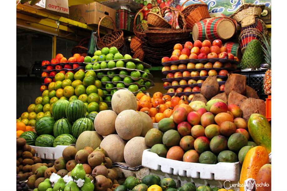 Las frutas, una de las opciones preferidas por los vegetarianos durante sus viajes. / Natalia Méndez