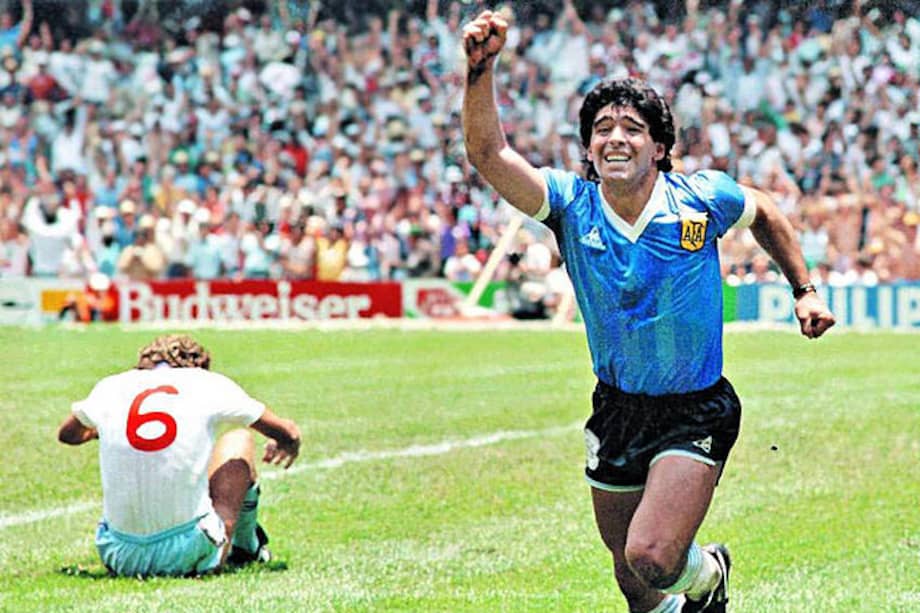 Diego Maradona en el mundial de México 1986