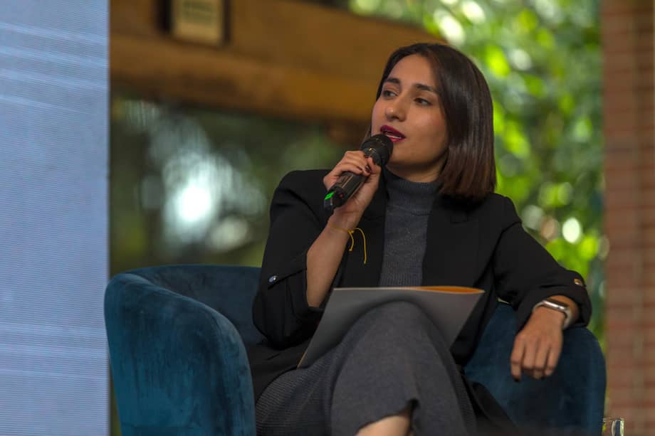 Directora del DAPRE, Laura Sarabia.