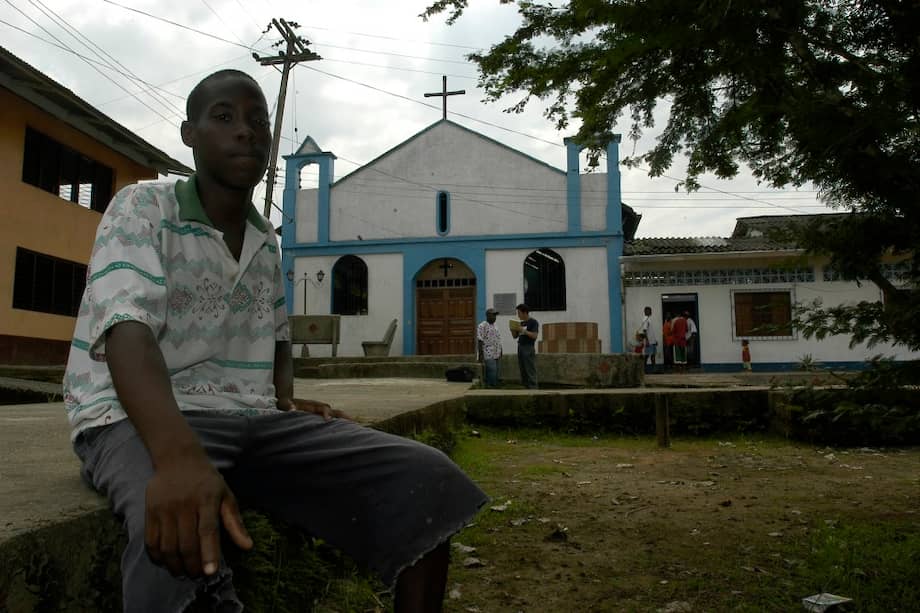 Bojayá fue el escenario de una masacre: 79 personas, incluidos niños, murieron por un cilindro bomba. / Gabriel Aponte