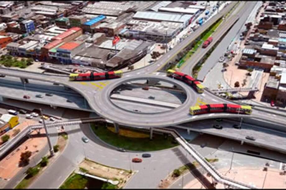 Así quedará la interconexión de las troncales Caracas y NQS a través de la calle sexta al llegar a la carrera 30.