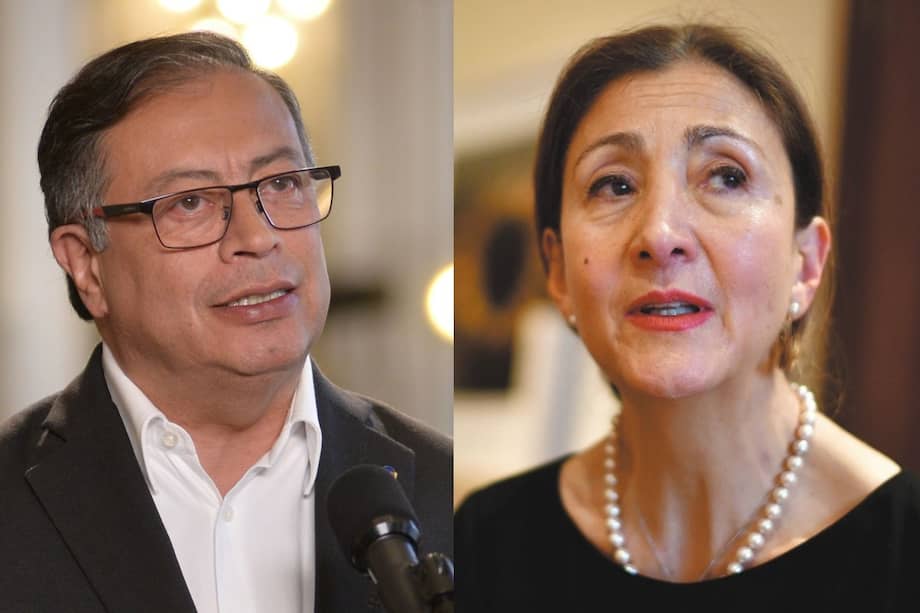 Gustavo Petro e Ingrid Betancourt.