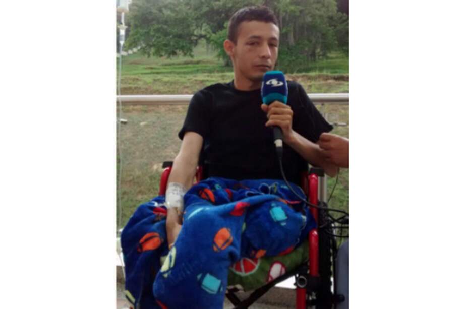 El cabo Edward Ávila. / Blu Radio