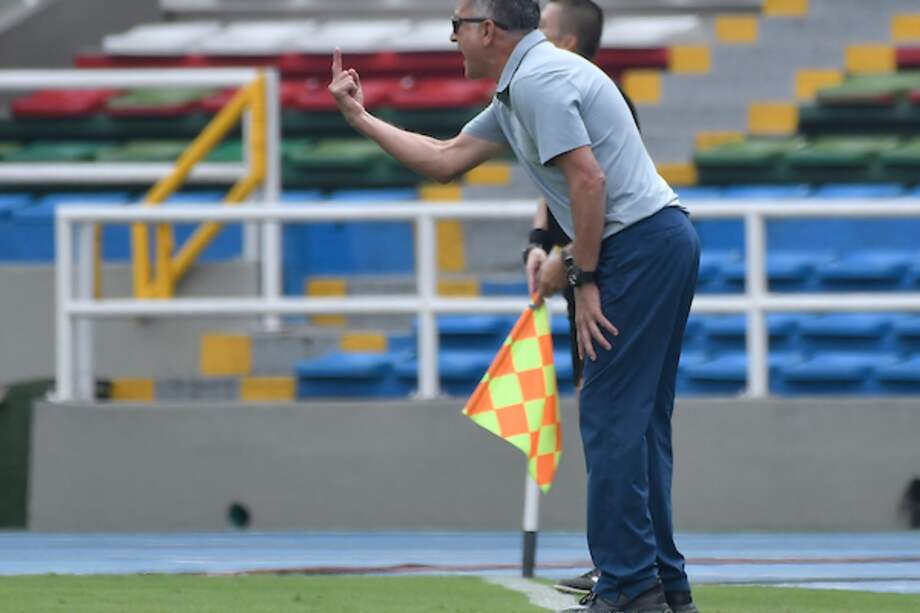 Juan Carlos Osorio durante el partido de este lunes entre América y Tolima. / Dimayor