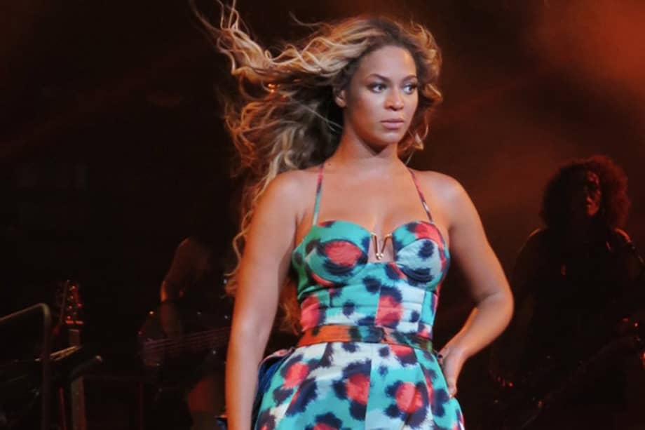 Beyoncé en un concierto de 'Mrs. Carter Show World Tour'.