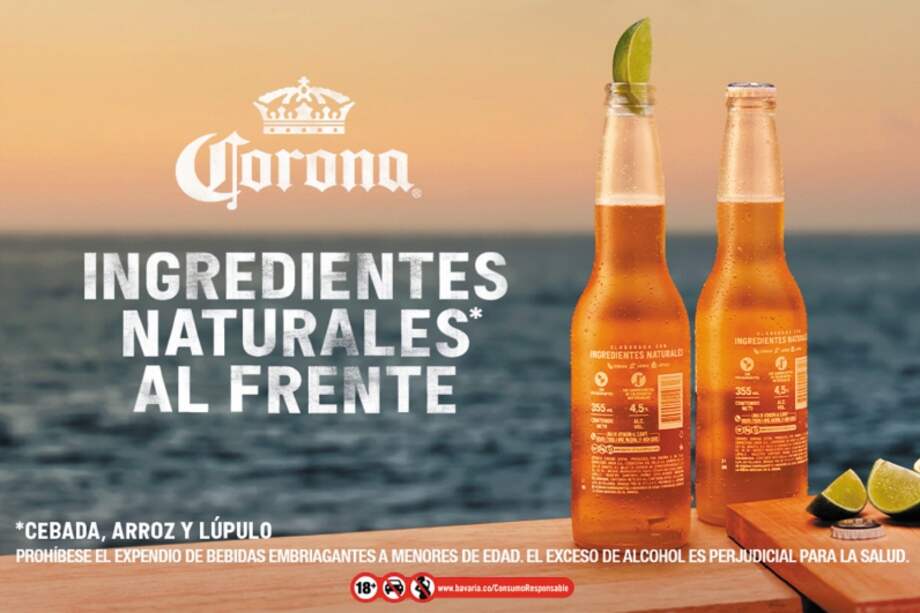 La idea es que en su etiqueta se pueda ver la composición natural del líquido de la cerveza.