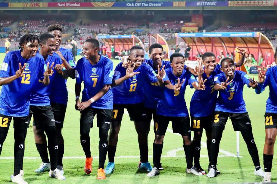 Las jugadoras de la selección femenina sub 17 de Tanzania tienen entre 15 y 17 años, y destacan por sus habilidades físicas.