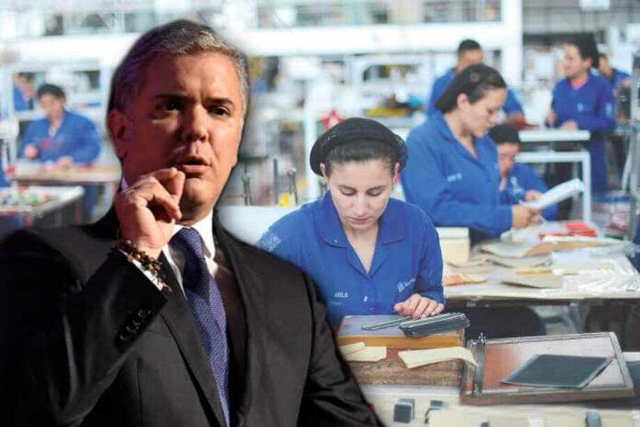 Iván Duque Márquez, presidente de Colombia. / SIG y Archivo El Espectador (Fotomontaje)