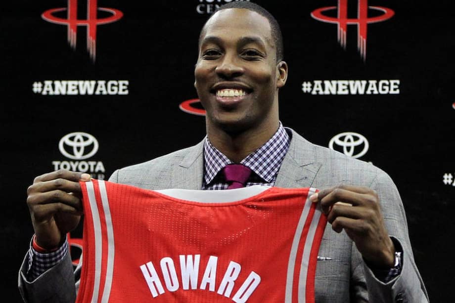 Howard reiteró su satisfacción de haber fichado por los Rockets